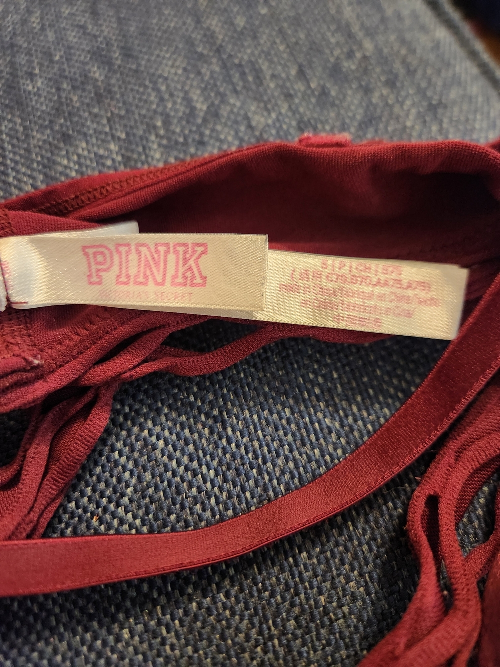 PINK  cool & comfy Unlined soutien-gorge sports bra S - Picture 11 of 12
